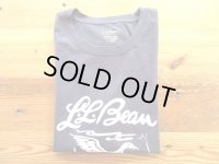 L.L.Bean   　Men's Japan Fit Lakewashed Organic Cotton Graphic Tee            Carbon Navy