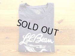 画像1: L.L.Bean   　Men's Japan Fit Lakewashed Organic Cotton Graphic Tee            Carbon Navy