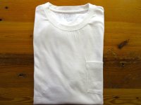 L.L.Bean   　Men's Japan Fit 　半袖ポケットTシャツ  カタディン・ロゴ付き         White