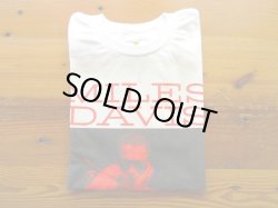 画像1: BLUESCENTRIC    半袖プリントTシャツ　　MILES DAVIS      White