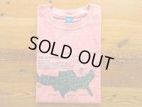 Good On　COTTON BELT プリントSS Tシャツ　　　P-CORAL