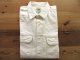 FOB FACTORY  F3513　 WORK SHIRT　　  ECRU