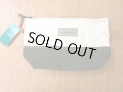 画像1: L.L.Bean   BOAT AND TOTE  ZIP・POUCH  　　　　　 Antique Olive