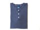 GOOD ON　L/S     HENLEY TEE           　　P-NAVY