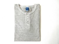 GOOD ON　L/S     HENLEY TEE           　　P-ASH