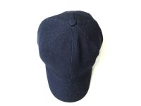 Au Vrai Chic Britain   Fold Brim Baseball Cap　　　14 oz DENIM