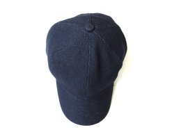 画像1: Au Vrai Chic Britain   Fold Brim Baseball Cap　　　14 oz DENIM