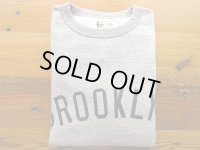 FELCO   CLSSIC FIT10oz  TERRY  CREW SWEAT        BROOKLYN ROYAL GIANTS     TWISTED GREY