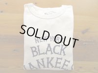 FELCO   CLSSIC FIT10oz  TERRY  CREW SWEAT       NEW YORK BLACK YANKEES       NATURAL