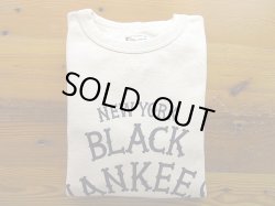 画像1: FELCO   CLSSIC FIT10oz  TERRY  CREW SWEAT       NEW YORK BLACK YANKEES       NATURAL