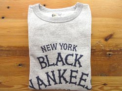 画像1: FELCO   CLSSIC FIT10oz  TERRY  CREW SWEAT       NEW YORK BLACK YANKEES     TWISTED GREY