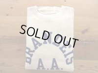 CHAMPION   REVERSE WEAVE　2ndパテントモデル クルーネックスウェット   シルバーグレー×ネイビー