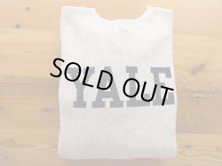 画像1: CHAMPION   REVERSE WEAVE　TRUE TO ARCHIVES クルースウェット 　YALE (シルバーグレー×ネイビー)