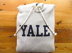画像1: CHAMPION   REVERSE WEAVE フーデッドスウェット　TRUE TO ARCHIVES  　YALE (シルバーグレー×ネイビー)