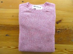 画像1: HARLEY OF SCOTLAND　　　PURE NEW WOOL クルーネックセーター 　   SWEETPEA