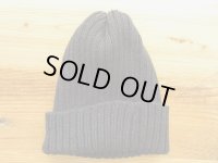 ハイランド２０００　ブリティッシュウール　ショートレングス　ワッチキャップ    BLACK