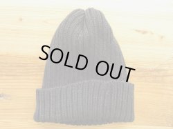 画像1: ハイランド２０００　ブリティッシュウール　ショートレングス　ワッチキャップ    BLACK