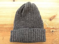 ハイランド２０００　ブリティッシュウール　ショートレングス　ワッチキャップ     CHARCOAL