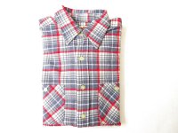 CAMCO L/S ダブルフェイス フランネルシャツ 　　　グレー