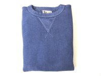 FELCO  　CLASSIC FIT CLASSIC FIT INVERSE WEAVE SET IN CREW SWEAT  　　PGR NAVY