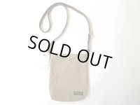 HERITAGE LEATHER　   　CANVAS SACOCHE BAG W/LEATHER STRAP　　　KHAKI