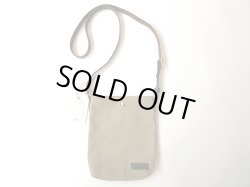 画像1: HERITAGE LEATHER　   　CANVAS SACOCHE BAG W/LEATHER STRAP　　　KHAKI