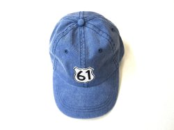 画像1: BLUESCENTRIC    HIGHWAY 61 CAP        PIGMENT BLUE
