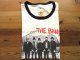 BLUESCENTRIC    半袖プリントリンガーTシャツ　　The Band Bubble     　Natural