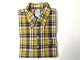KEATON CHASE    S/S CLASSIC FIT PULLOVER BD SHIRT   COTTON/LINEN/RAMIE      YELLOW
