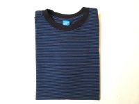 Good On  SS ミニストライプ　クルーTシャツ　　DEEPLAGOON