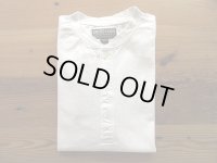 EMPIRE&SONS  S/S  HENLEY  TEE            WHITE