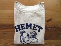 MIXTA    　S/S プリント スウェット　　　　HEMET(Ash)