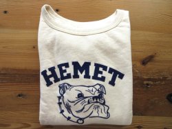 画像1: MIXTA    　S/S プリント スウェット　　　　HEMET(Natural)