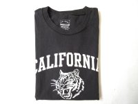 MIXTA 2025 SSプリントTシャツ　  TABBY CAT       Vintage Black