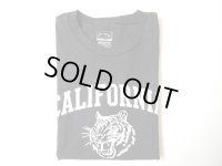 MIXTA 2025 SSプリントTシャツ　  TABBY CAT       Vintage Black