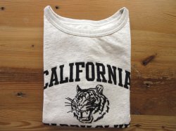 画像1: MIXTA    　S/S プリント スウェット　　　　TABBY CAT（Ash)　　