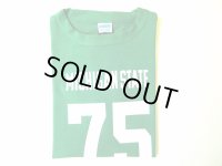 CHAMPION   　TRUE TO ARCHIVES  　    1/4 FOOT BALL T-SHIRT    　　MICHIGAN(ケリーグリーン)