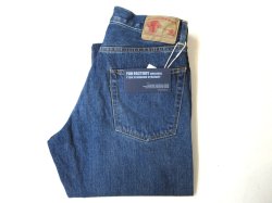 画像1: FOB FACTORY  F159 セルビッチ ストレート5Pジーンズ       　BLUE USED WASH