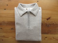 FELCO   10oz LT WEIGHT TERRY  HALF ZIP  SWEAT           TWISTED GREY