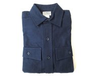 L.L.Bean   　Men's Chamois Solid Shirts           Navy