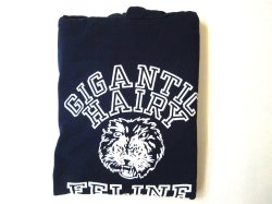 画像1: MIXTA   PULLOVER SWEAT PARAKA　　　FELINE     　　　Deep Navy