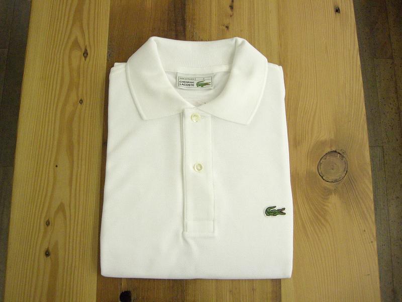 フランス製ラコステ ポロシャツ 001 BLANC(ホワイト) - EVERGREEN