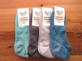 NISHIGUCHI KUTSUSHITA 　Sampo リネンコットンパイルアンクレットソックス入荷