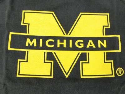 画像2: グッドオン×MICHIGAN UNIVERSITY ベースボールTシャツ    P-NAVY