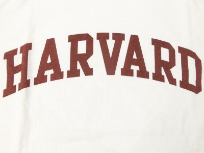 画像2: グッドオン×HAVARD UNIVERSITY ベースボールTシャツ    WHITE