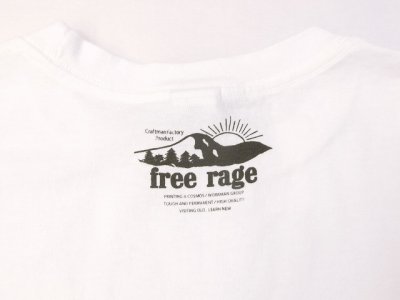 画像3: グッドオン×FREE RAGE   S/SプリントTシャツ　　　WHITE