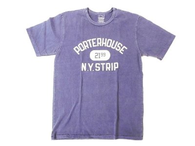 画像1: ミクスタ　　S/SクループリントTシャツ　　　　POTER HOUSE     ナイトオーシャン