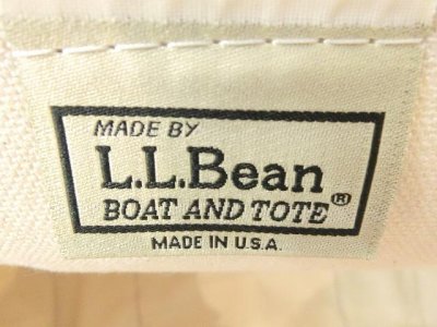 画像3: L.L.Bean    ボート・アンド・トート・バッグ    生成り×グリーン(ハンドル部分)