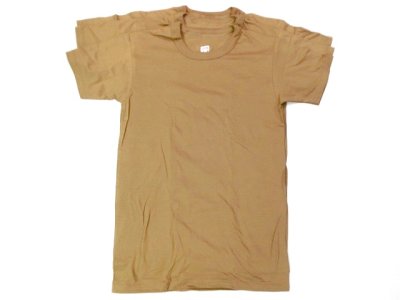 画像1: SOFFE  3PACK コットン100％ Tシャツ      ARMY BROWN