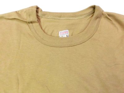 画像2: SOFFE  3PACK コットン100％ Tシャツ      ARMY BROWN